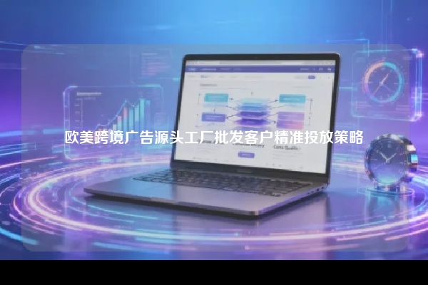 欧美跨境广告源头工厂批发客户精准投放策略