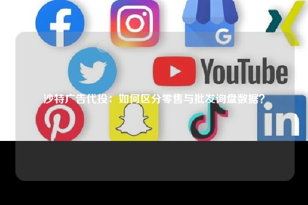 沙特广告代投:如何区分零售与批发询盘数据?